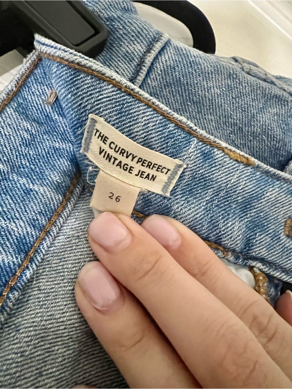 NWT Madewell Curvy Perfect Vintage Jean - Picture 5 of 5